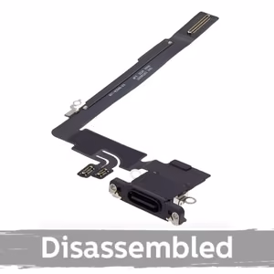 Charging Port Compatible With iPhone 16 Pro Max Black Titanium (100% Original / Disassembled)