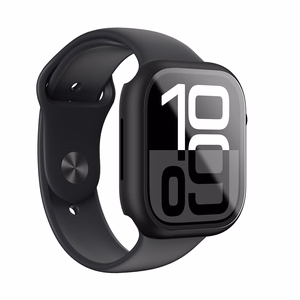 AmazingThing Radix stiklinis dėklas laikrodžiui Apple Watch 42 mm - juodas