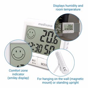 Medisana HG 100 termohigrometras