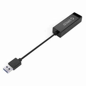 Orico UTJ-U3 1 Gigabit USB-A 3.0 išorinė tinklo plokštė - juoda