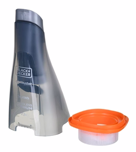 BLACK+DECKER NVC220WBC – bemaišis rankinis dulkių siurblys, mėlynas / chromo spalvos