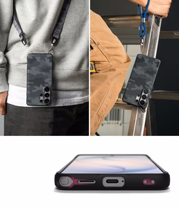Ringke Onyx MagSafe чехол для Samsung Galaxy S26 Ultra чёрный серый