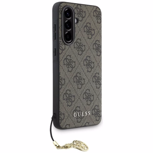 Guess 4G Charms Collection dėklas Samsung Galaxy A56 - Rudas