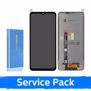 LCD Display Compatible With Samsung G556 Xcover 7 Black (Service Pack / Aftermarket) (NF version)