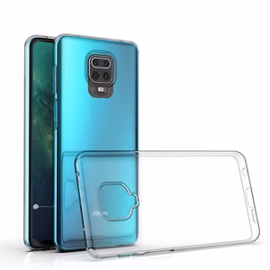 Permatomas dėklas telefonui 2 mm BOX skirtas XIAOMI Redmi Note 9S / 9 Pro