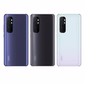 Back Cover Compatible With Xiaomi Mi Note 10 Lite / Nebula Purple / (with camera lens) HQ