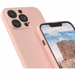 Чехол для Xiaomi Mi 15 Ultra Silicone 2mm пудрово-розовый