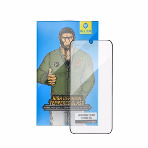 LCD apsauginis stikliukas 5D Mr. Monkey Glass (Strong HD) Apple iPhone 12/12 Pro juodas