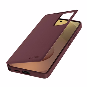 Tech-Protect Smart Wallet чехол для Samsung Galaxy S26 Ultra бордовый