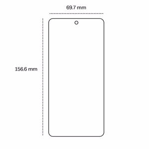 Grūdintas stiklas 2,5D Oppo A79 5G