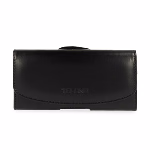 Telone VIVA diržo dėklas (DYDIS 14) Iphone 11/16 Plus/16 Pro/17 Pro/Huawei P30 Lite/Samsung S24/S25 juodas, odinis (155x80x14 mm)