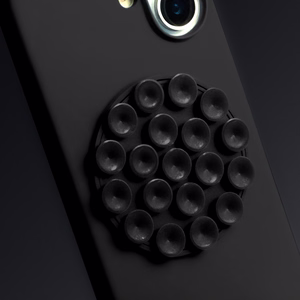 Silikoninis Stick dėklas for iPhone 17 Air 6,6" juodas