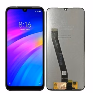 Ekranas skirtas Xiaomi Redmi 7 juodas HQ