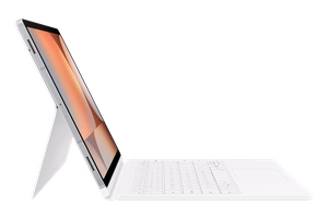 DX825UWE Book Cover Keyboard Samsung Galaxy Tab S10+/S9+/S9 FE+, White
