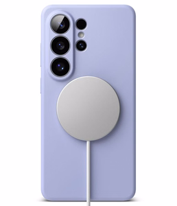 Ringke Silicone MagSafe чехол для Samsung Galaxy S26 Ultra фиолетовый