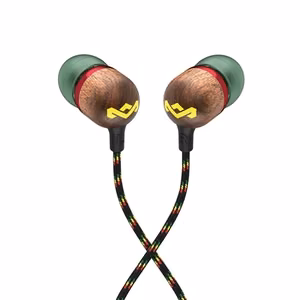 Marley Wired Earbuds Smile Jamaica Built-in microphone USB Type-C Rasta
