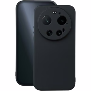 Silicon dėklas Xiaomi 17 Ultra juodas