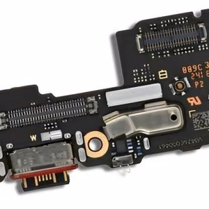 Flex Xiaomi Poco F6 Pro su įkrovimo jungtimi ir mikrofonu, SIM kortelės kontaktas originalus (service pack)