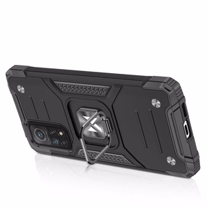 Wozinsky Ring Armor прочный гибридный чехол + магнитный держатель для Samsung Galaxy A03s синий