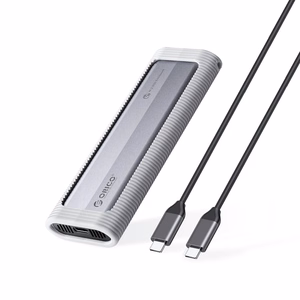 Корпус для диска Orico AXM2-G2 M.2 NVME USB-C 10Gb/s - серый