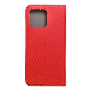 Išmanusis dėklas knygos tipo MOTOROLA G56 5G raudonas