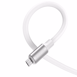 Borofone Kabelis BX82 Bountiful - USB į Micro USB - 2,4A 1 metras baltas