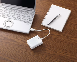 USB battery charger PANASONIC Eneloop Smartplus BQ-CC87 + 4x AA 2000 mAh (K-KJ87MCD40USB)