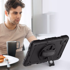 Tech-Protect Solid360 dėklas Samsung Galaxy Tab A9+ 11.0 X210 / X215 / X216 - juodas