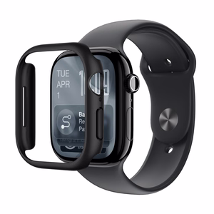 Чехол AmazingThing Minimal для Apple Watch Series 11 42 мм — чёрный