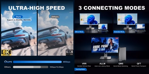 Kabelis HDMI - HDMI, 8K, 2m, 2.1 ver.