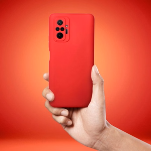 Minkštas dėklas telefonui OPPO A40 raudonas