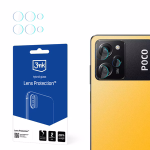 3mk Lens Protection™ гибридное стекло камеры для Poco X5 Pro 5G