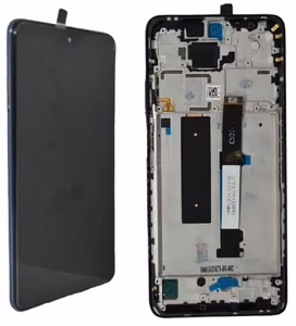 LCD screen Xiaomi Mi 10T Lite 5G with touch screen with frame Pearl Grey/Tarnish original (used Grade A)