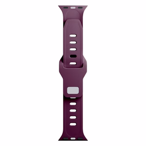 Силиконовый ремешок 3mk для Apple Watch, 38/40/41/42 mm, Mulberry, малый размер