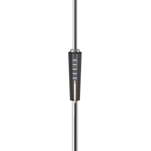 LED floor lamp with dimmer and adjustable colour temperature