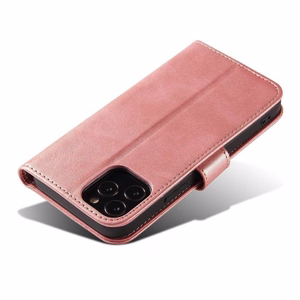 Magnet Case элегантный флип-чехол с функцией подставки Xiaomi Redmi Note 11 Pro+ 5G (China) / 11 Pro 5G (China) / Mi11i HyperCharge / Poco X4 NFC 5G розовый