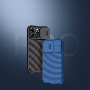Dėklas Nillkin CamShield Pro Apple iPhone 14 Pro Max mėlynas