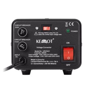 KEMOT įtampos keitiklis, 400 W/500 VA