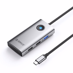 USB-C šakotuvas Orico (PW11-5P) (1xUSB-C, 3xUSB, HDMI)