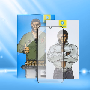 Tempered glass 5D Mr. Monkey Glass (Strong HD) Apple iPhone 15 Pro Max black