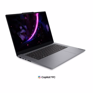 „Lenovo Yoga Pro 7i Aura Edition Ultra 7 356H“ 15,3 colių 2,5K WQXGA OLED 500 nits 165 Hz AG 32 GB LPDDR5X-8533 SSD 1 TB „GeForce RTX 5050“ 8 GB kamera 5,0 MP + IR 84 Wh „Windows 11 Pro“ „Luna Grey“