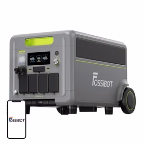 FOSSIBOT F7200 7200W įkrovimo stotelė (žalia)