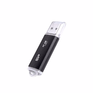 SILICON POWER Blaze B02 USB atmintinė 64 GB USB Type-A 3.2 Gen 1 (SP064GBUF3B02V1K) juoda
