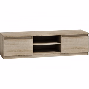 Topeshop RTV140 SONOMA TV stovas / baldas garso ir vaizdo aparatūrai 2 spintos