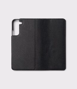 Ringke Folio Signature Flip кожаный чехол для Samsung Galaxy S22+ (S22 Plus) Чёрный