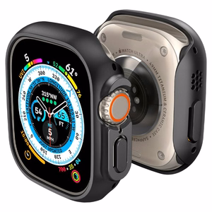 Spigen Thin Fit dėklas Apple Watch Ultra (49mm) - juodas
