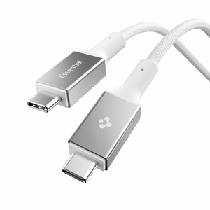 Spigen EB10010CC 100W 100 cm laidas - Baltas