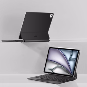 Tech-Protect Smartcase Magnetinis su klaviatūra iPad Pro 12.9” 2020 / 2021 / 2022 / iPad Air 13” 2024 / 2025 - Juodas