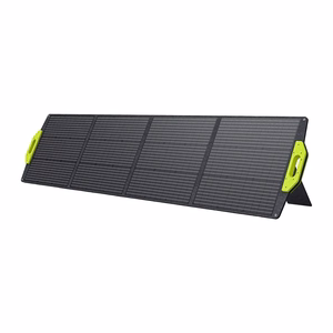 FOSSIBOT SP200 200 W sulankstomas saulės modulis, juodas