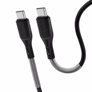 Кабель USB-C на USB-C Forcell F-Energy QC4.0 PD 5A 100W Carbon 1м CB-04C чёрный